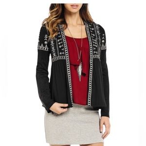 Gianni Bini🦎Faux Suede Cardigan🌵